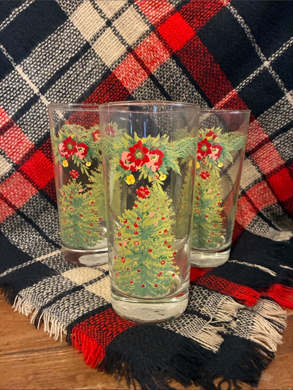 Pioneer Woman NWT Holiday Cheer Christmas Tree Set of 3 2022